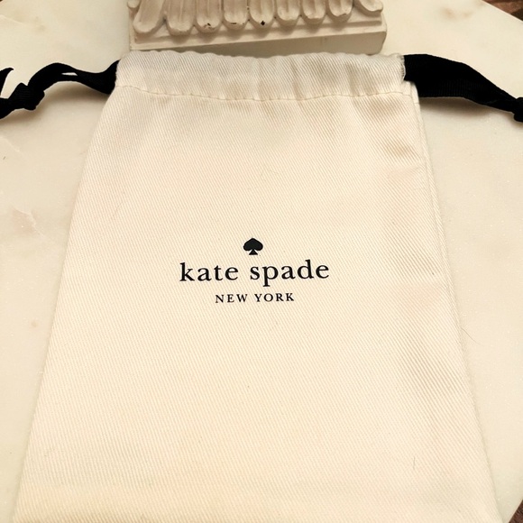 Kate Spade New York Silver Bow Bangle Bracelet with White Dustbag (NWT) - Picture 8 of 9